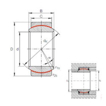 Bearing GE 12 UK INA