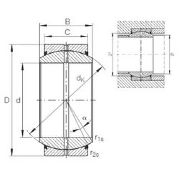 Bearing GE 100 DO-2RS INA