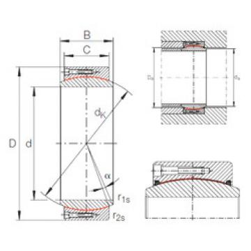 Bearing GE 500 DW INA