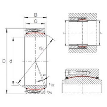 Bearing GE 750 DW-2RS2 INA