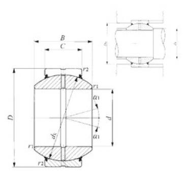 Bearing GE 200GS-2RS IKO