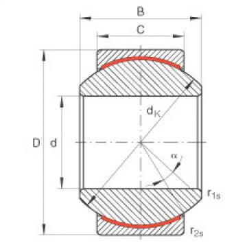 Bearing GE18-PW INA