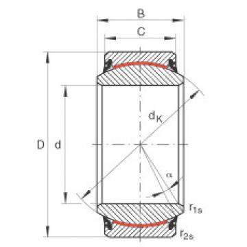 Bearing GE200-UK-2RS INA