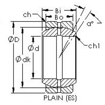 Bearing GEZ34ES AST