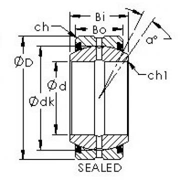 Bearing GE15ES-2RS AST