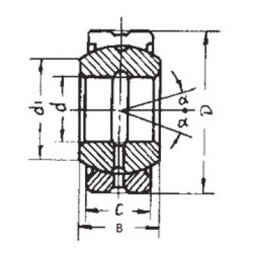 Bearing GE25ES-2RS FBJ