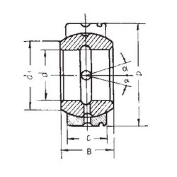 Bearing GE55XS/K FBJ