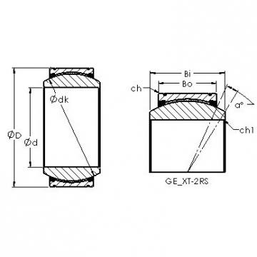 Bearing GE160XT-2RS AST