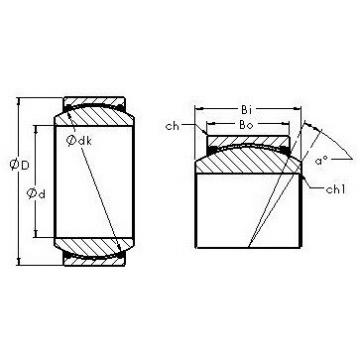 Bearing GE17ET/X-2RS AST