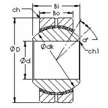 Bearing GEBK5S AST