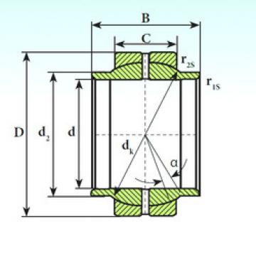 Bearing GEEW 20 ES ISB