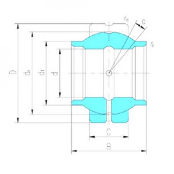 Bearing GEEW30ES-2RS LS