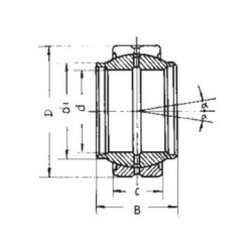 Bearing GEEW12ES-2RS FBJ