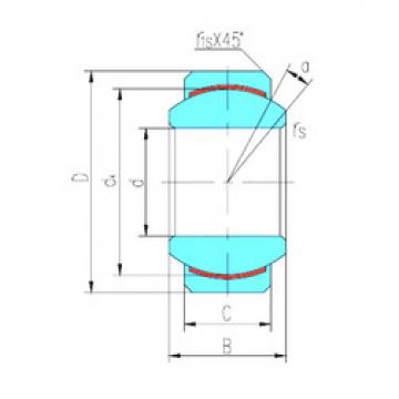 Bearing GEFZ11C LS