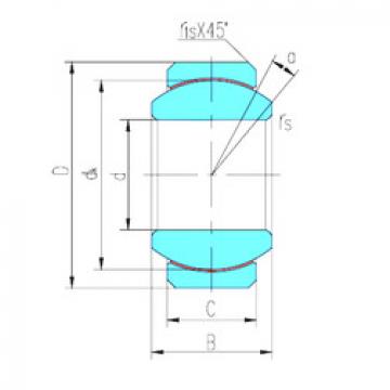 Bearing GEFZ22T LS