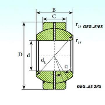 Bearing GEG 100 ES ISB