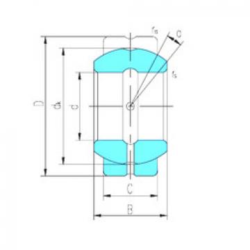 Bearing GEGZ82ES-2RS LS