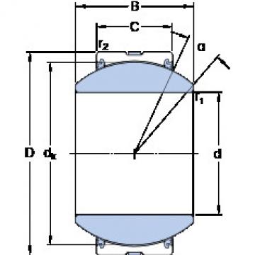 Bearing GEH 120 TXA-2LS SKF