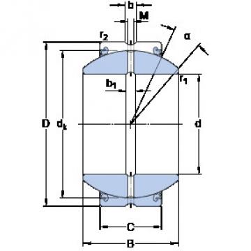 Bearing GEH 30 ESX-2LS SKF