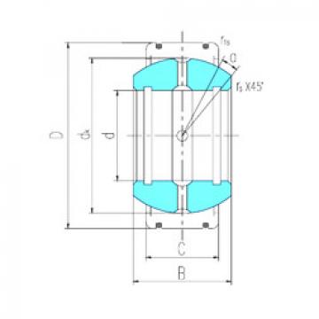 Bearing GEK25XS-2RS LS