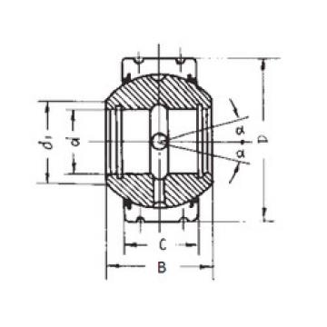 Bearing GEK35XS-2RS FBJ