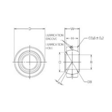 Bearing MBG14CR NMB