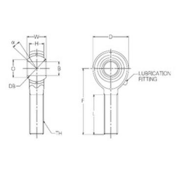 Bearing PR22E NMB