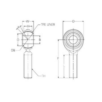 Bearing RBT12E NMB