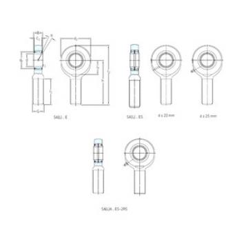 Bearing SAL50ES-2RS SKF