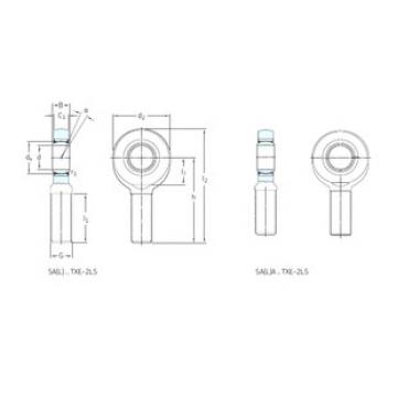 Bearing SA40TXE-2LS SKF