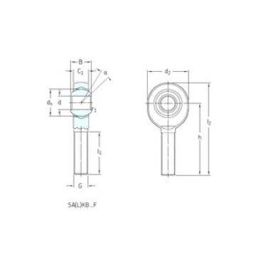 Bearing SAKB22F SKF