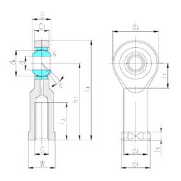 Bearing SI17ET-2RS LS