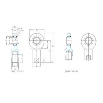 Bearing SIA45TXE-2LS SKF