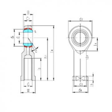 Bearing SIBP10S/B1 LS