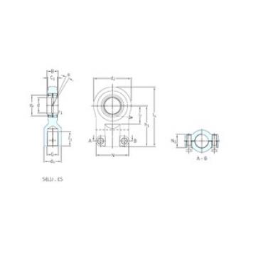 Bearing SIJ20ES SKF