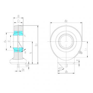 Bearing SK17ES LS