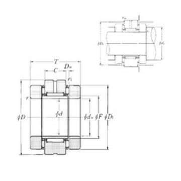 Bearing AXN3570 NTN