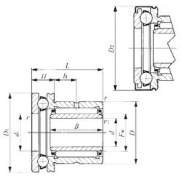 Bearing NAXI 1223Z IKO