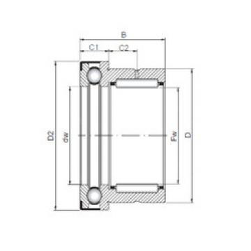 Bearing NKX 12 Z ISO