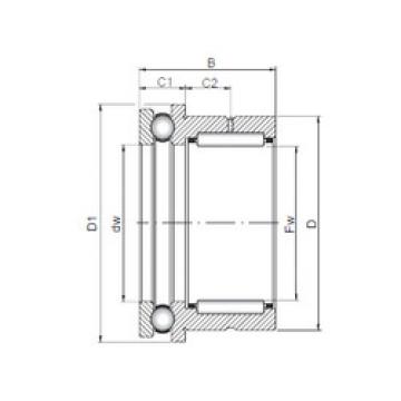 Bearing NKX 12 ISO