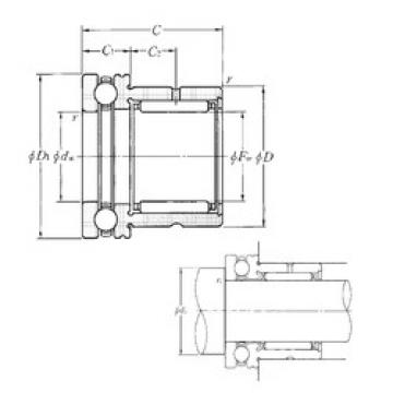 Bearing NKX15T2 NTN