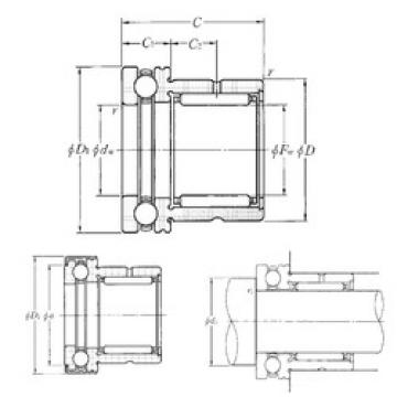 Bearing NKX10T2Z NTN