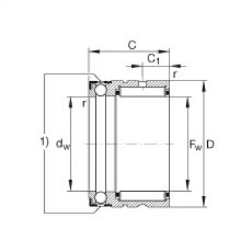 Bearing NX10 INA