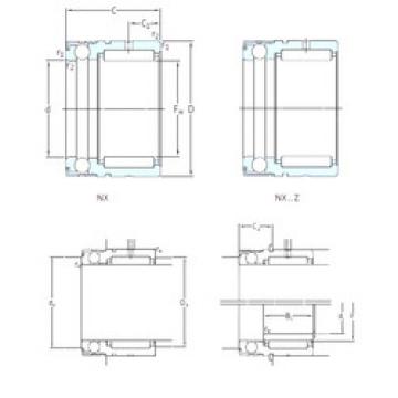 Bearing NX15 SKF