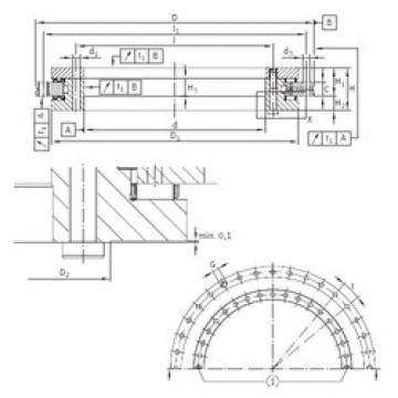 Bearing YRTE460 INA