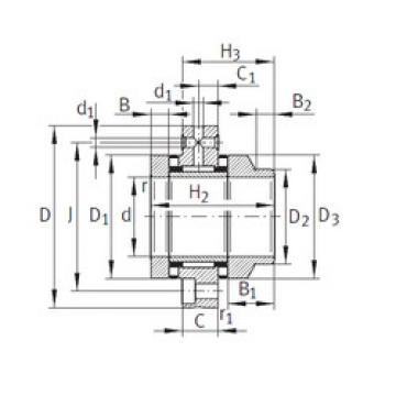 Bearing ZARF75185-L-TV INA