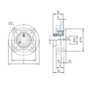 Bearing BFC205 NACHI