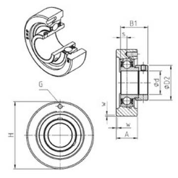 Bearing ESC203 SNR