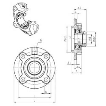 Bearing ESFC210 SNR