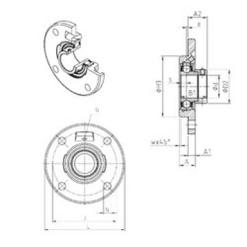 Bearing ESFCE212 SNR